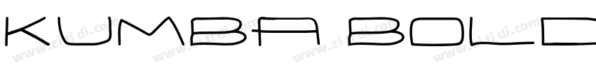 Kumba Bold Expanded字体转换